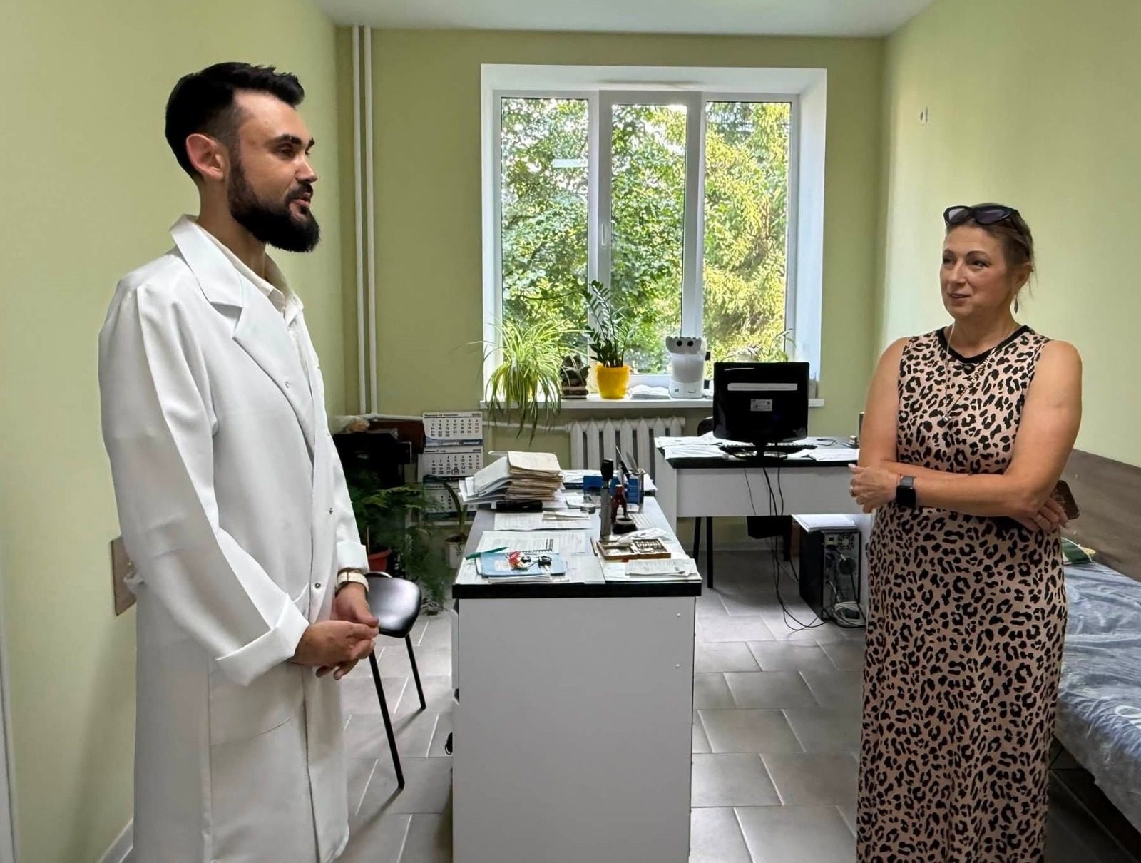 Ольга Задорожна ознайомилася з роботою медичних закладів Мурованокуриловецької громади