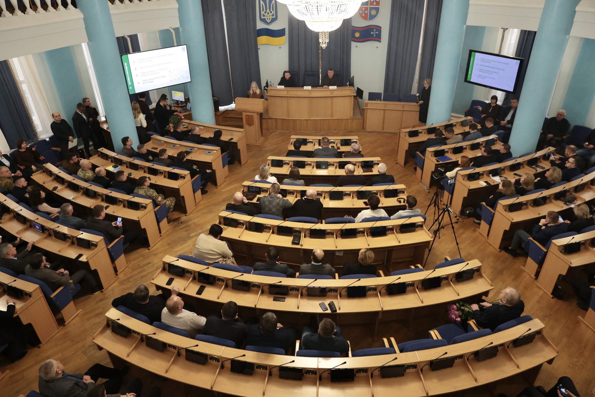 На Вінниччині офіційно представили новопризначену начальницю обласної військової адміністрації Наталю Заболотну