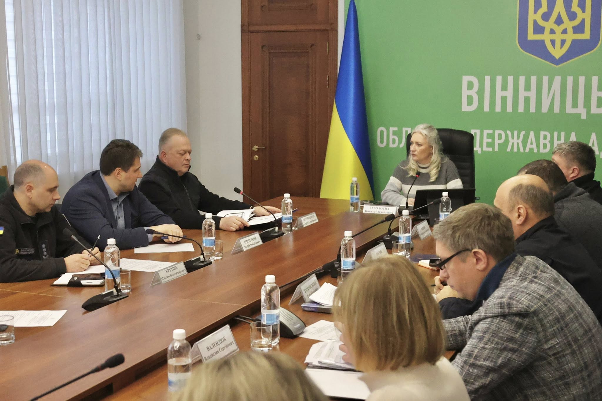 Начальниця ОВА Наталя Заболотна провела термінове засідання обласної комісії з питань техногенно-екологічної безпеки та надзвичайних ситуацій