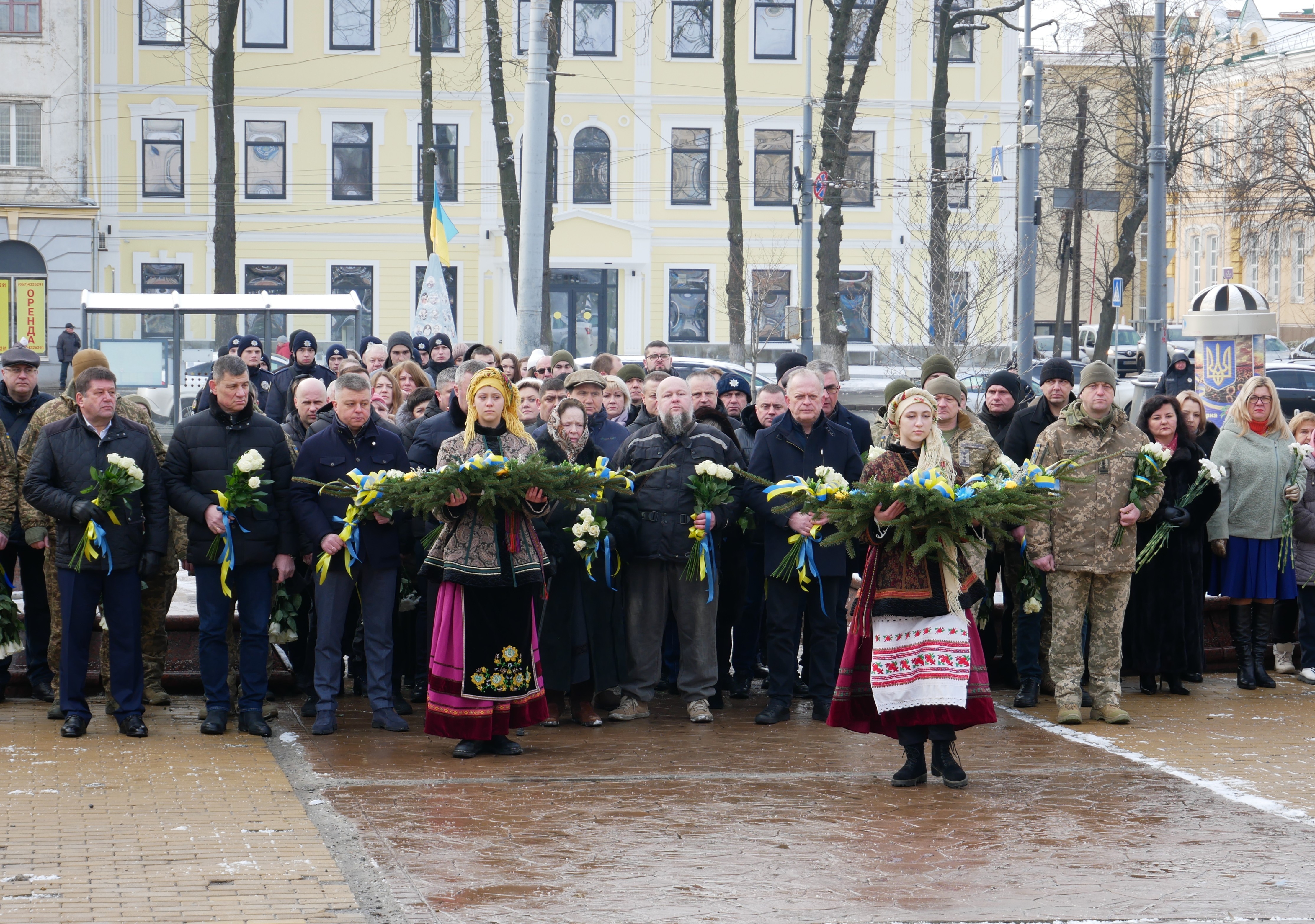 На Вінниччині вшанували пам’ять Героїв Небесної Сотні 