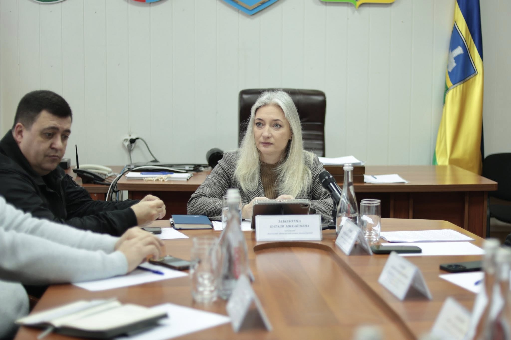 Начальниця ОВА Наталя Заболотна зустрілася з керівниками територіальних громад Хмільницького району Вінниччини 