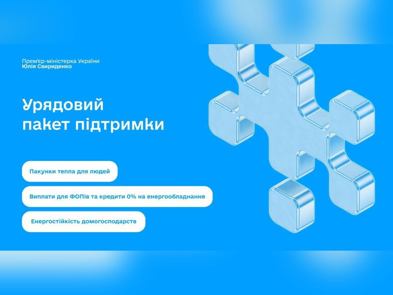 Урядовий пакет підтримки