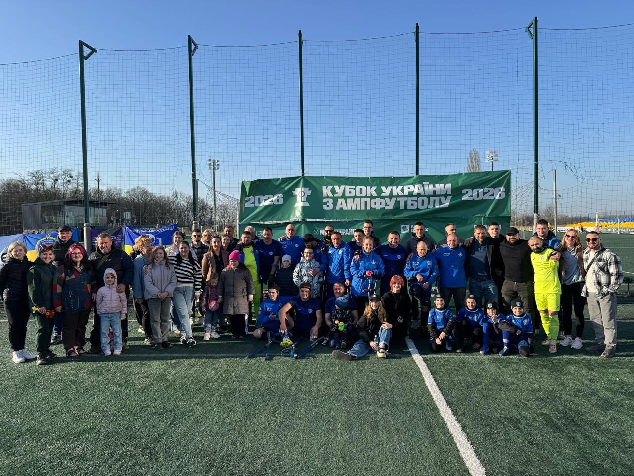 Ветеранська команда з Вінниччини – у півфіналі Кубка України з ампфутболу 2026