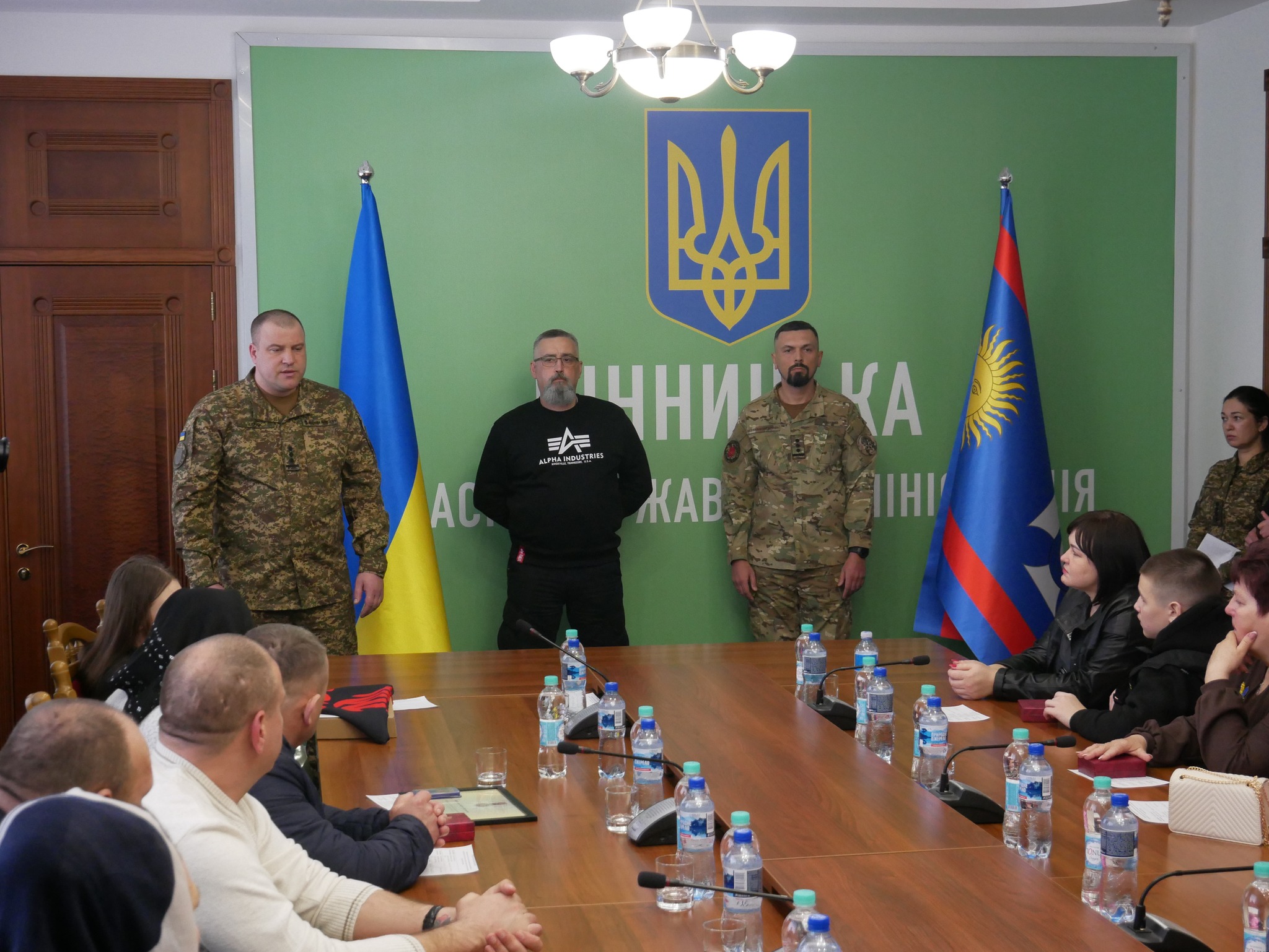 На Вінниччині вручили посмертні нагороди рідним полеглих Захисників України