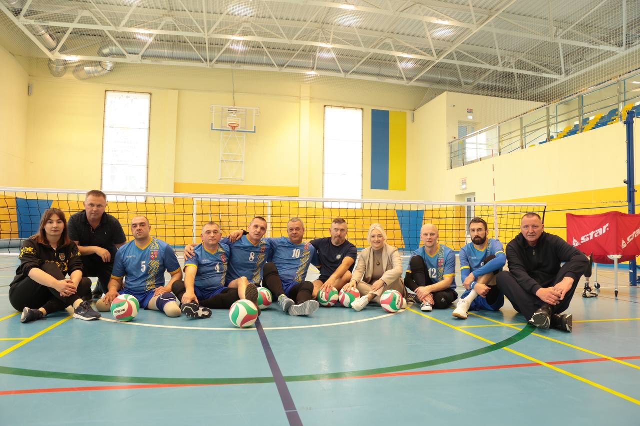 Перша заступниця Начальника ОВА Наталя Заболотна та учасники тренувань