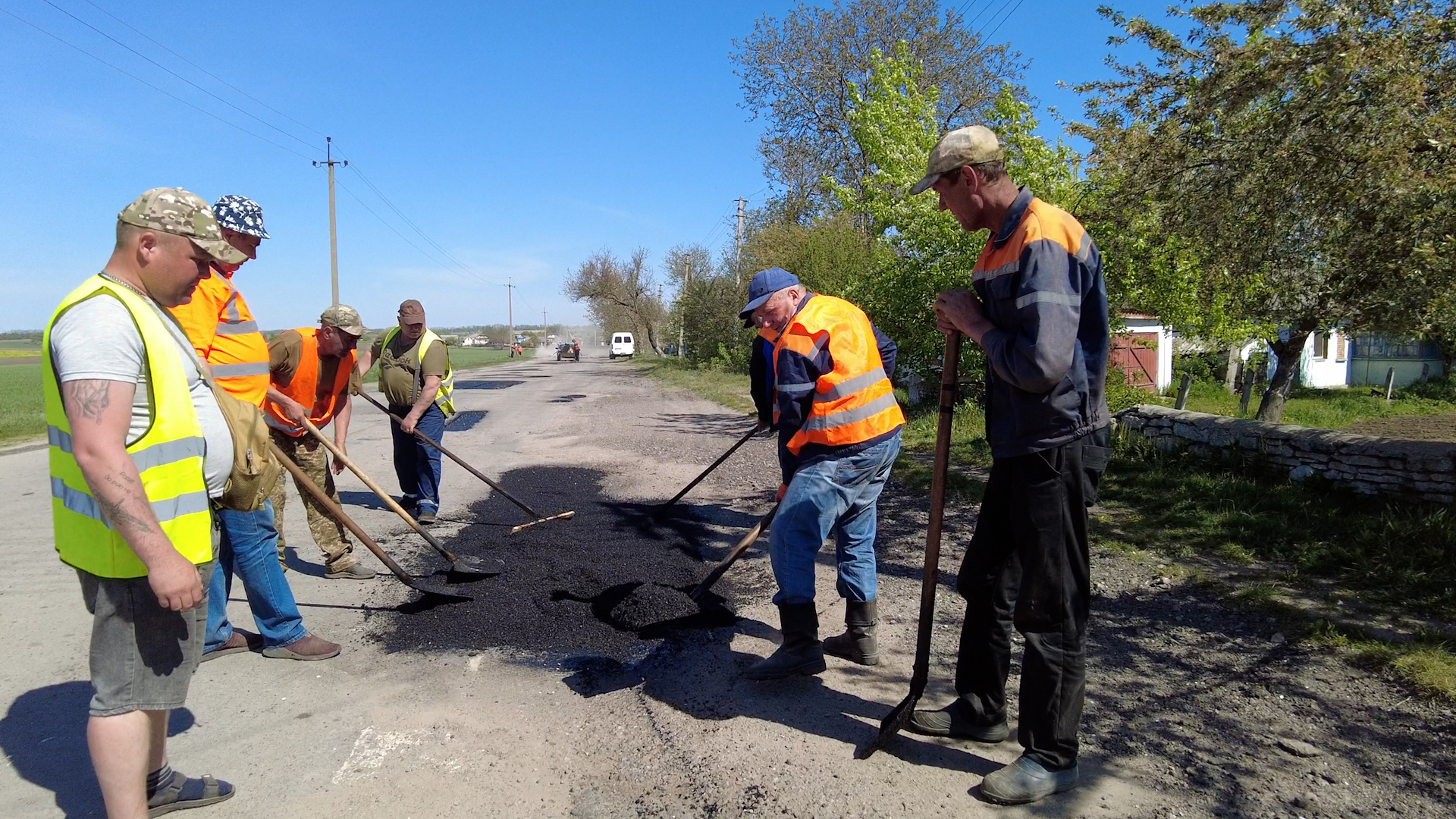 дорожні роботи