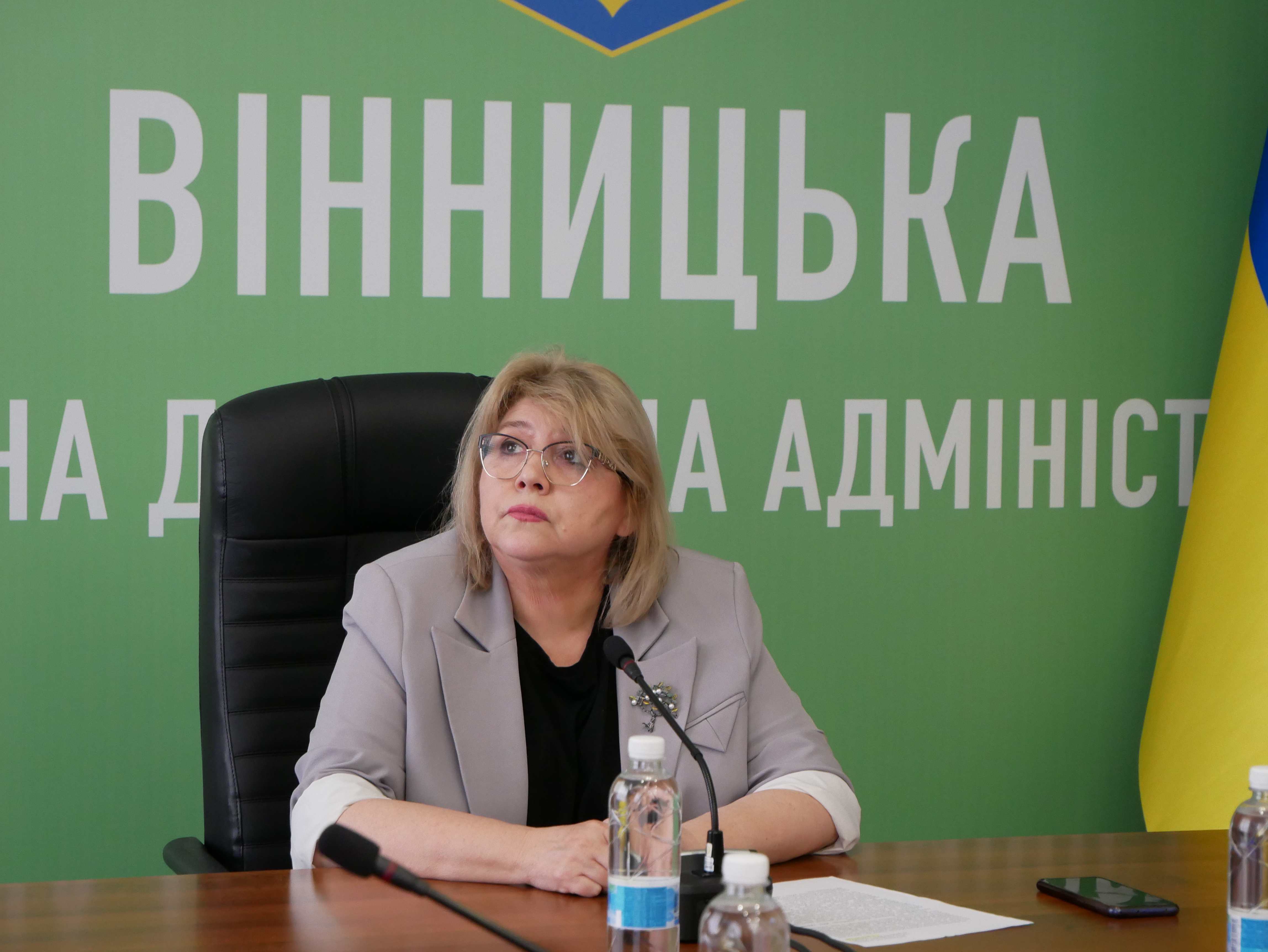  начальниця Служби у справах дітей обласної військової адміністрації Тетяна Дорош