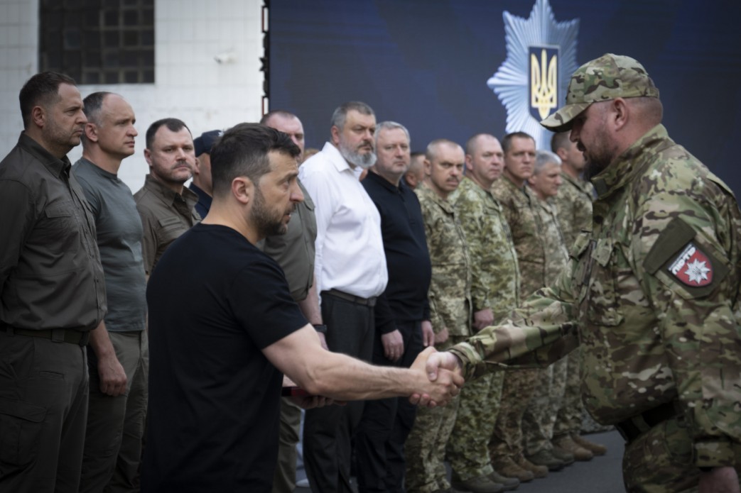 Президент України Володимир Зеленський та учасники заходу