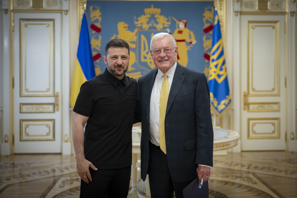 Володимир Зеленський зустрівся зі спецпредставником Президента США Кітом Келлогом