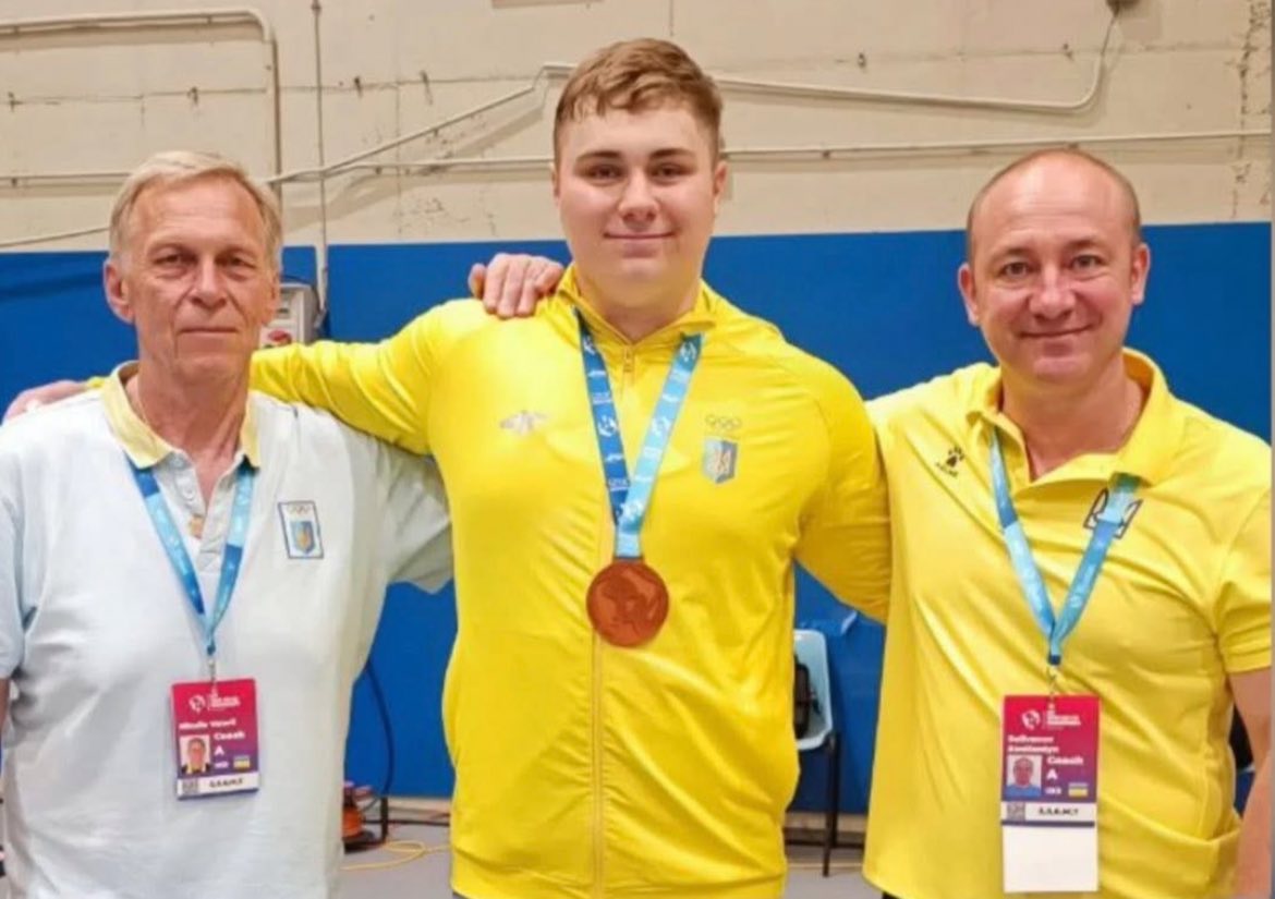 Володимир Чмих здобув «бронзу» на чемпіонаті Європи U17 з важкої атлетики