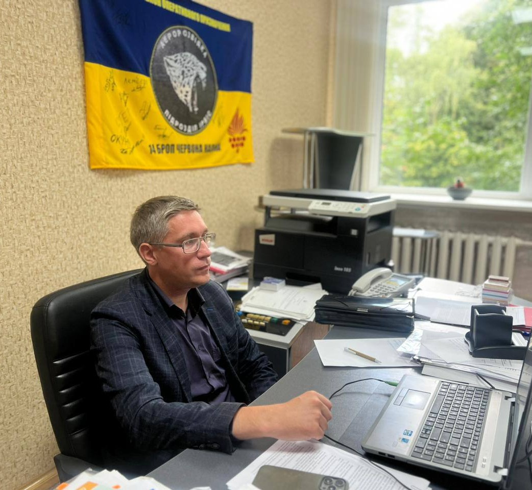 начальник Управління розвитку територій та інфраструктури Владислав Валендюк 