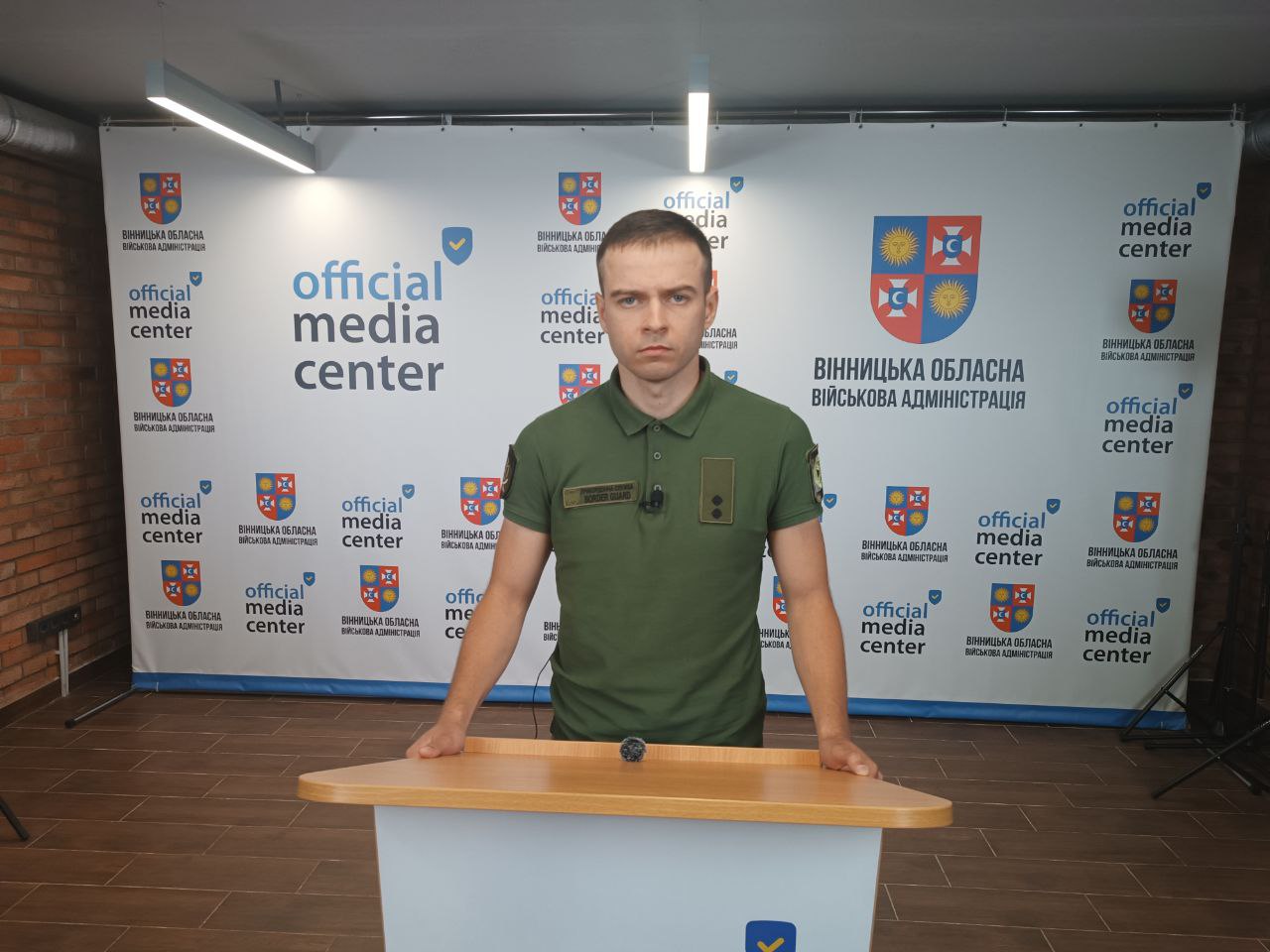 офіцер відділу рекрутингу Могилів-Подільського прикордонного загону Володимир Макаренко