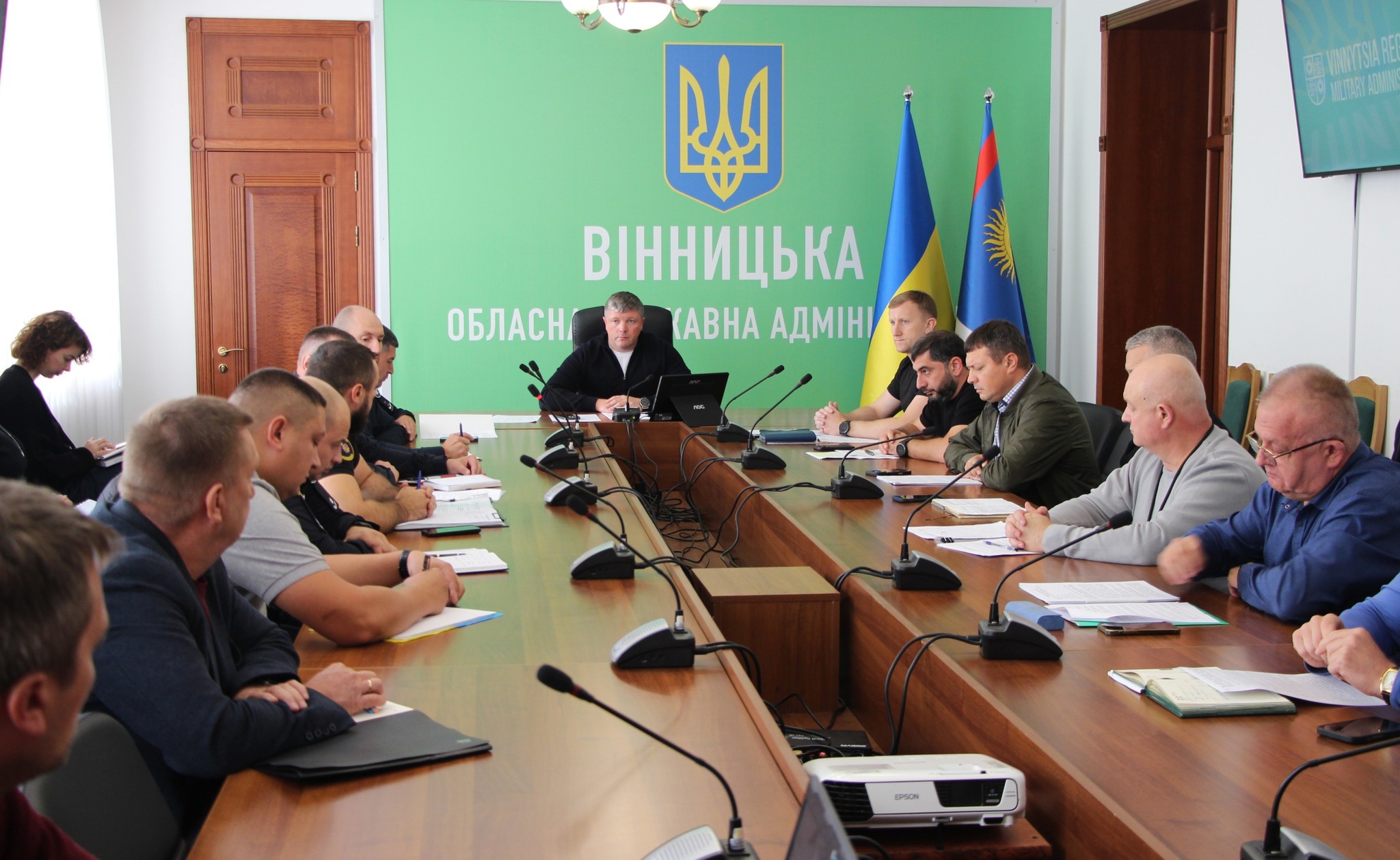 У Вінницькій ОВА відбулось засідання Координаційної ради з питань безпеки дорожнього руху