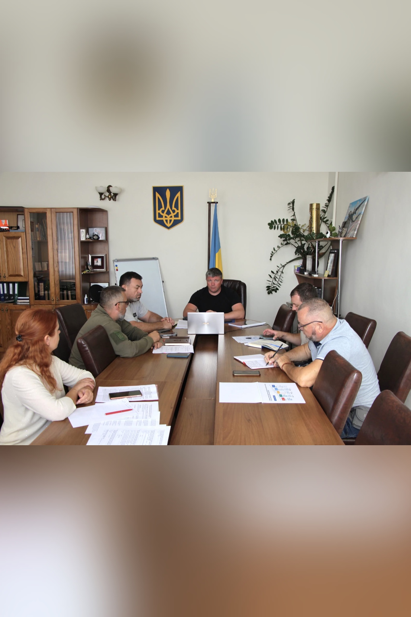 заступник начальника ОВА Олександр Піщик та учасники заходу