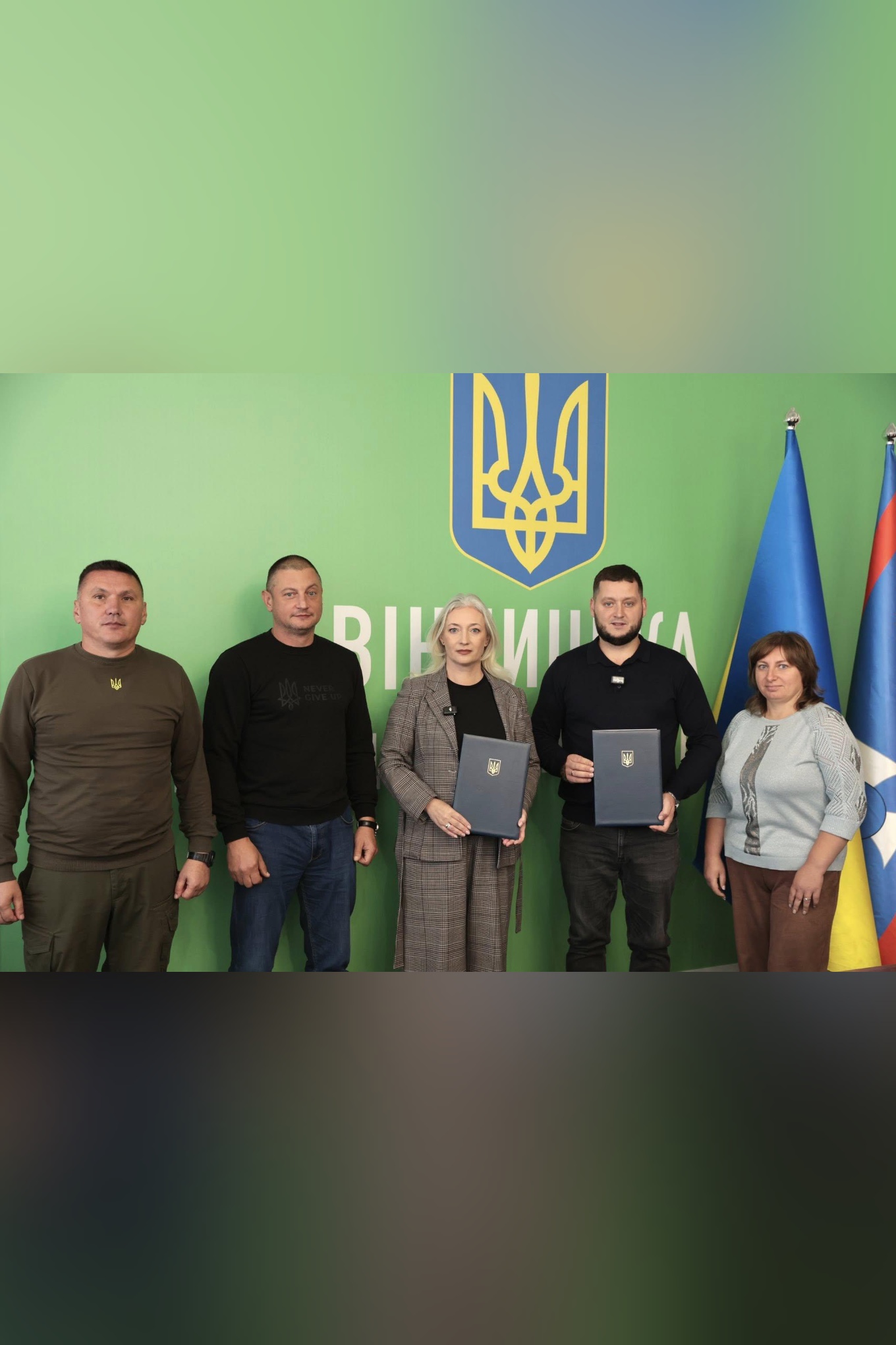 Перша заступниця начальника ОВА Наталя Заболотна та учасники заходу