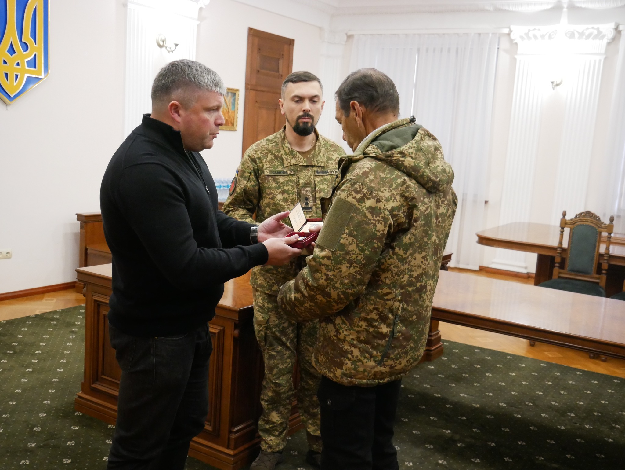 На Вінниччині родинам полеглих Захисників вручили посмертні державні нагороди