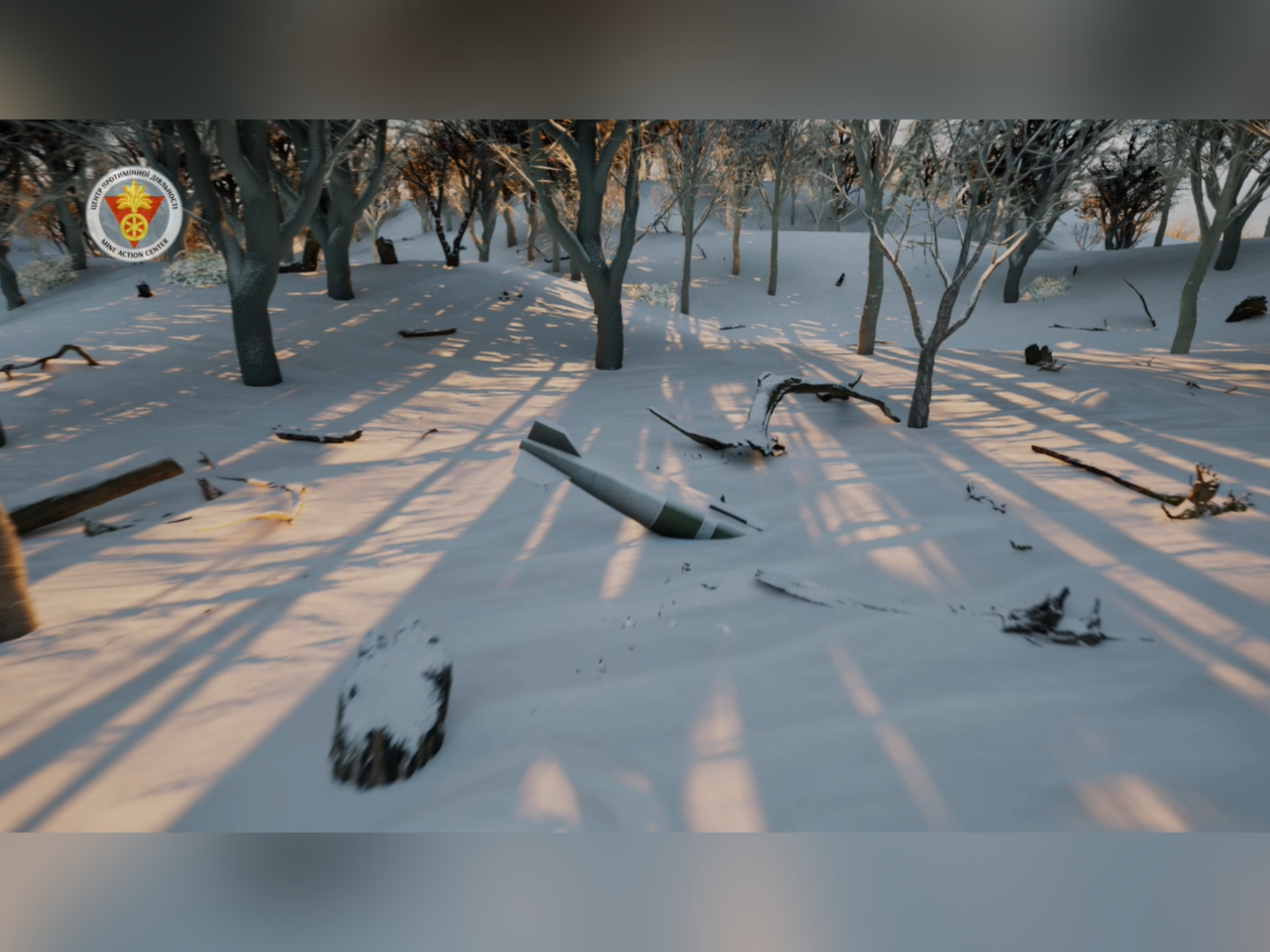 Центр протимінної діяльності нагадує про правила безпечної поведінки за підвищеної мінної загрози в зимову пору