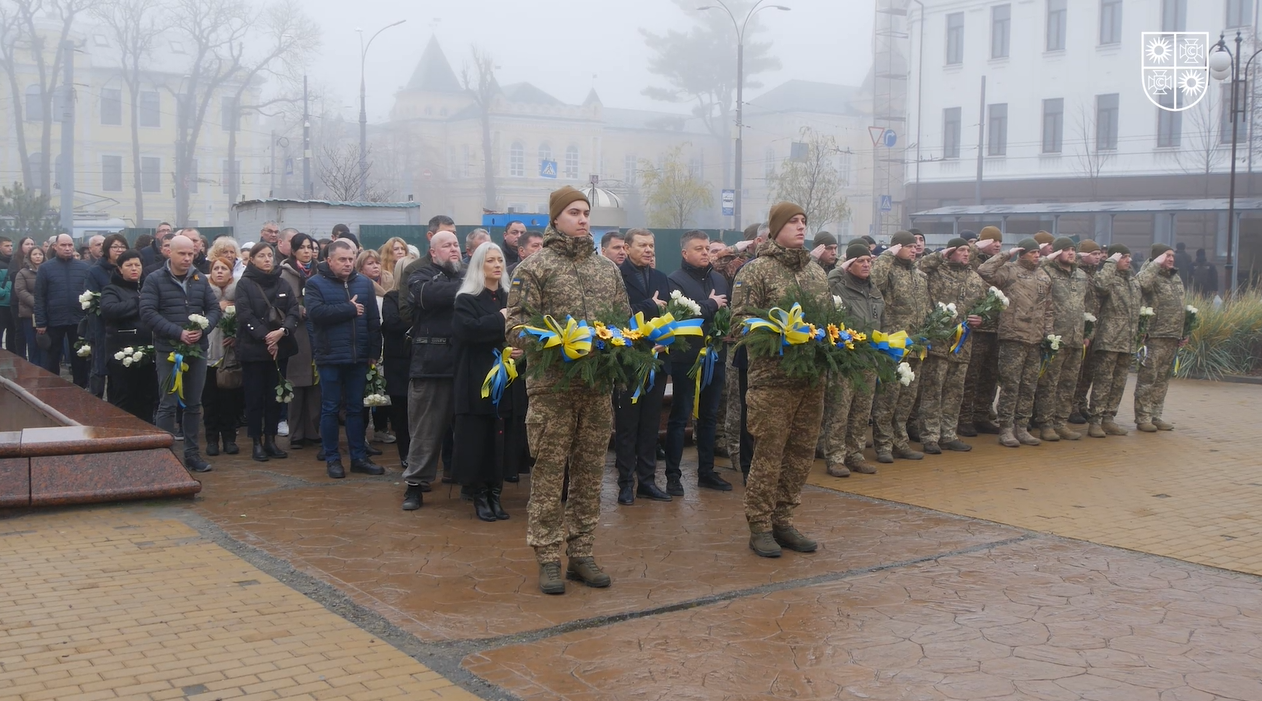 На Вінниччині вшанували пам'ять Героїв Небесної Сотні та загиблих у російсько-українській війні 