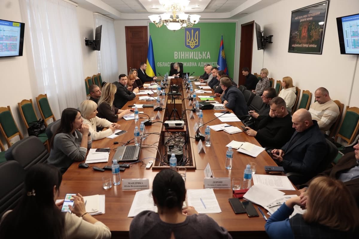 Перша заступниця начальника ОВА Наталя Заболотна провела нараду з керівниками структурних підрозділів ОВА