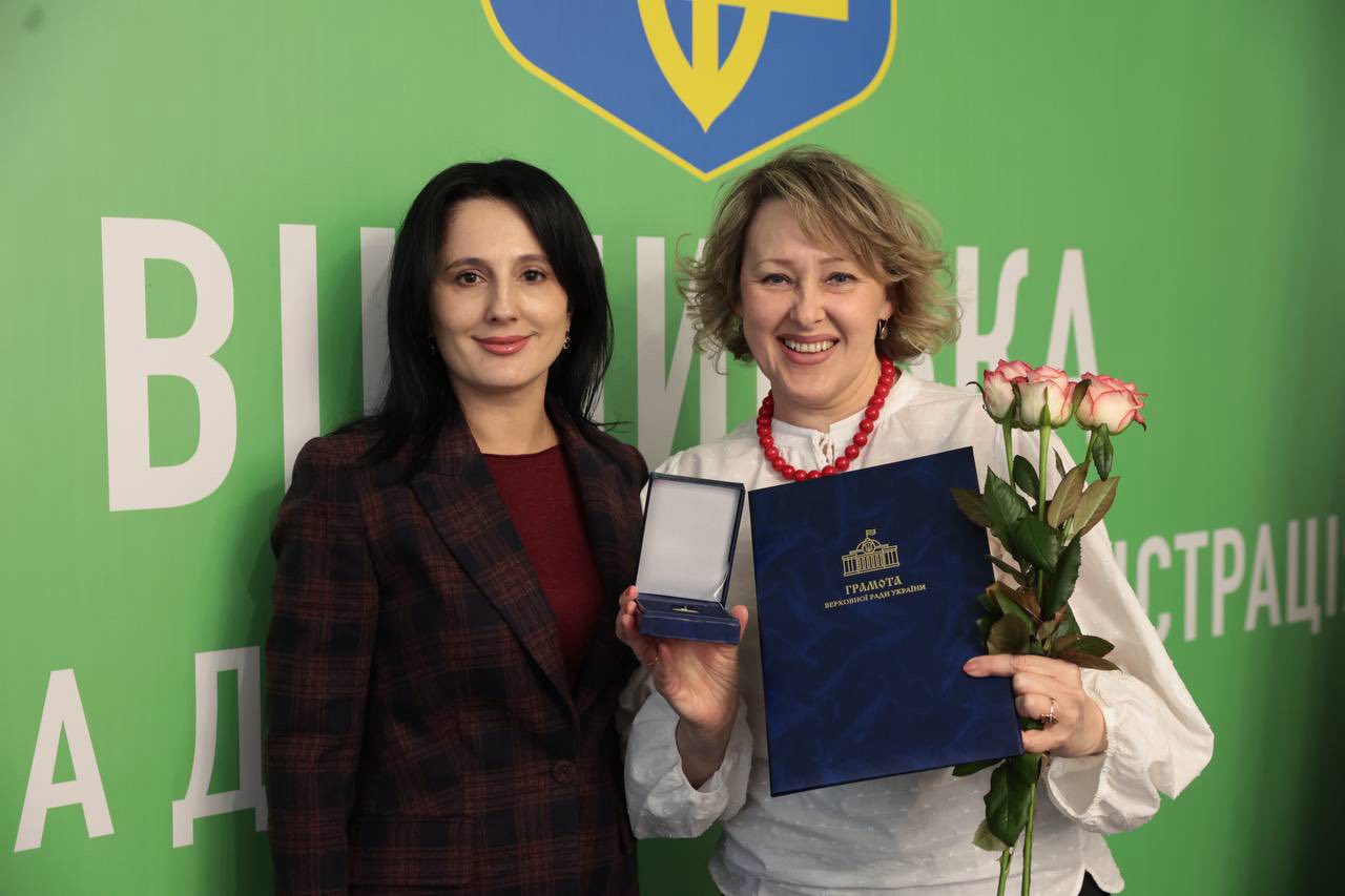 народна депутатка України Ірина Борзова та учасниця заходу