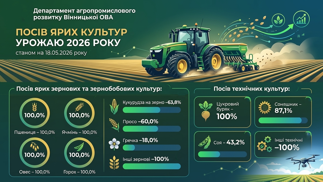 Банер з текстом та інфографікою