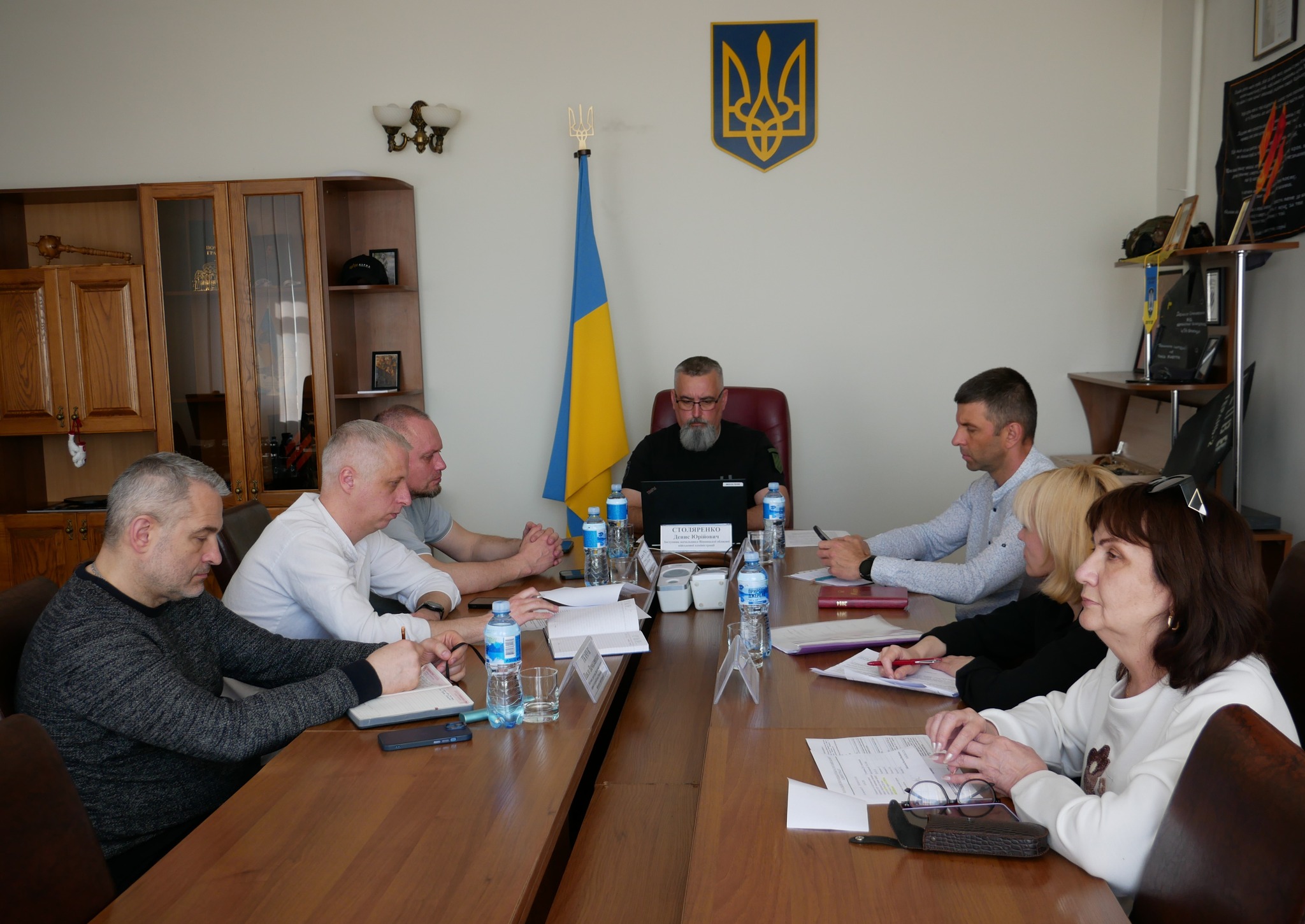 Представники профільних підрозділів ОВА на чолі із заступником начальника ОВА долучилися до онлайн-наради з Іриною Верещук