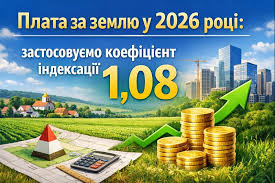 Плата за землю у 2026 році