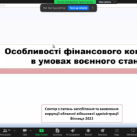 Знімок екрану відеоконференції