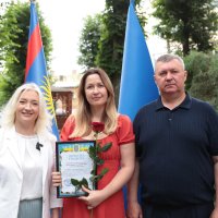 Перша заступниця начальника ОВА Наталя Заболотна, голова обласної Ради Вячеслав Соколовий та учасниця заходу
