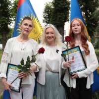 Перша заступниця начальника ОВА Наталя Заболотна та учасники заходу