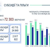 Інфографіка про субсидії та пільги