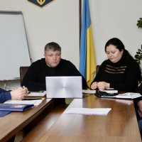 Заступник начальника ОВА Олександр Піщик та учасники наради