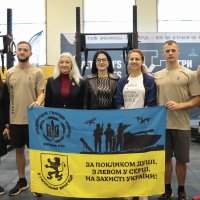 Міністерка у справах ветеранів Наталія Калмикова, народна депутатка України Ірина Борзова, Перша заступниця начальника ОВА Наталя Заболотна та учасники заходу