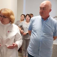 Робочий візит на Вінниччину, заступника Міністра охорони здоров’я України, головного державного санітарного лікаря України Ігора Кузіна та генерального директора Центру громадського здоров’я МОЗ України Михайла Росада.