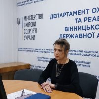 Нарада у Департаменті охорони здоров’я та реабілітації за участю директорки департаменту Ольги Задорожної.