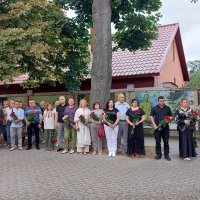 Заступник Начальника ОВА Андрій Кавунець разом з медичною спільнотою, військовослужбовцями та громадськістю вшанували хвилиною мовчання медичних працівників, які ціною власного життя рятували життя захисникам України.