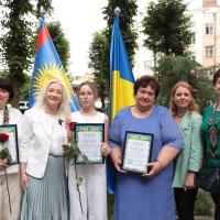 Перша заступниця начальника ОВА Наталя Заболотна та учасники заходу