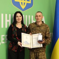 вручення грамот Верховної Ради України, народною депутаткою України Іриною Борзовою