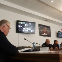 заступник начальника ОВА Сергій Здітовецький та учасники засідання