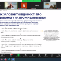 Знімок екрану відеоконференції