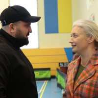 Перша заступниця начальника ОВА Наталя Заболотна та учасники заходу