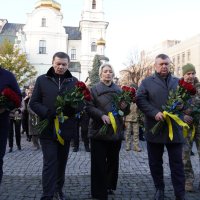 Перша заступниця Начальника ОВА Наталя Заболотна, голова обласної Ради Вячеслав Соколовий, Вінницький міський голова Сергій Моргунов та учасники заходу