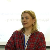 Тренерка воркшопу, голова молодіжної ради Кіровоградщини Вікторія Поліщук