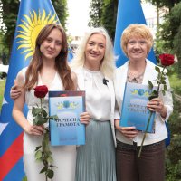 Перша заступниця начальника ОВА Наталя Заболотна та учасники заходу
