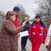 заступниця директорки Департаменту охорони здоров’я та реабілітації ОВА Тетяна Бондаренко та учасники заходу