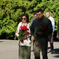 Заступник Начальника ОВА Андрій Кавунець та заступник директора Департаменту охорони здоров’я та реабілітації ОВА Тетяна Бондаренко