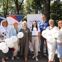 Перша заступниця Начальника ОВА Наталя Заболотна, регіональна координаторка Всеукраїнської програми «Ти як?» у Вінницькій області Олена Бессараба та учасники заходу