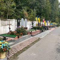 квіткова композиція біля пам'ятного знаку на Алеї Слави