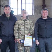 Заступник Начальника ОВА Олександр Піщик та військові